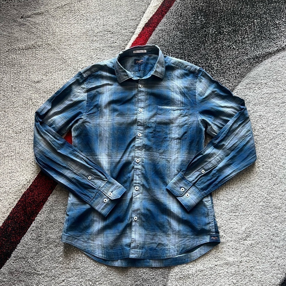 Good Man Brand Casual Button Front Shirt